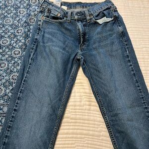 Levi's Blue Denim Jeans with Tan Label